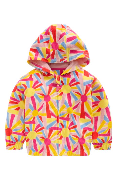 Kids' Relaxed Fit Cotton Blend Terry Cover-Up Hoodie (Toddler, Little Kid & Big Kid)