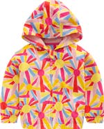 Mini Boden Kids' Relaxed Fit Cotton Blend Terry Cover-Up Hoodie