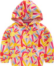 Mini Boden Kids' Relaxed Fit Cotton Blend Terry Cover-Up Hoodie