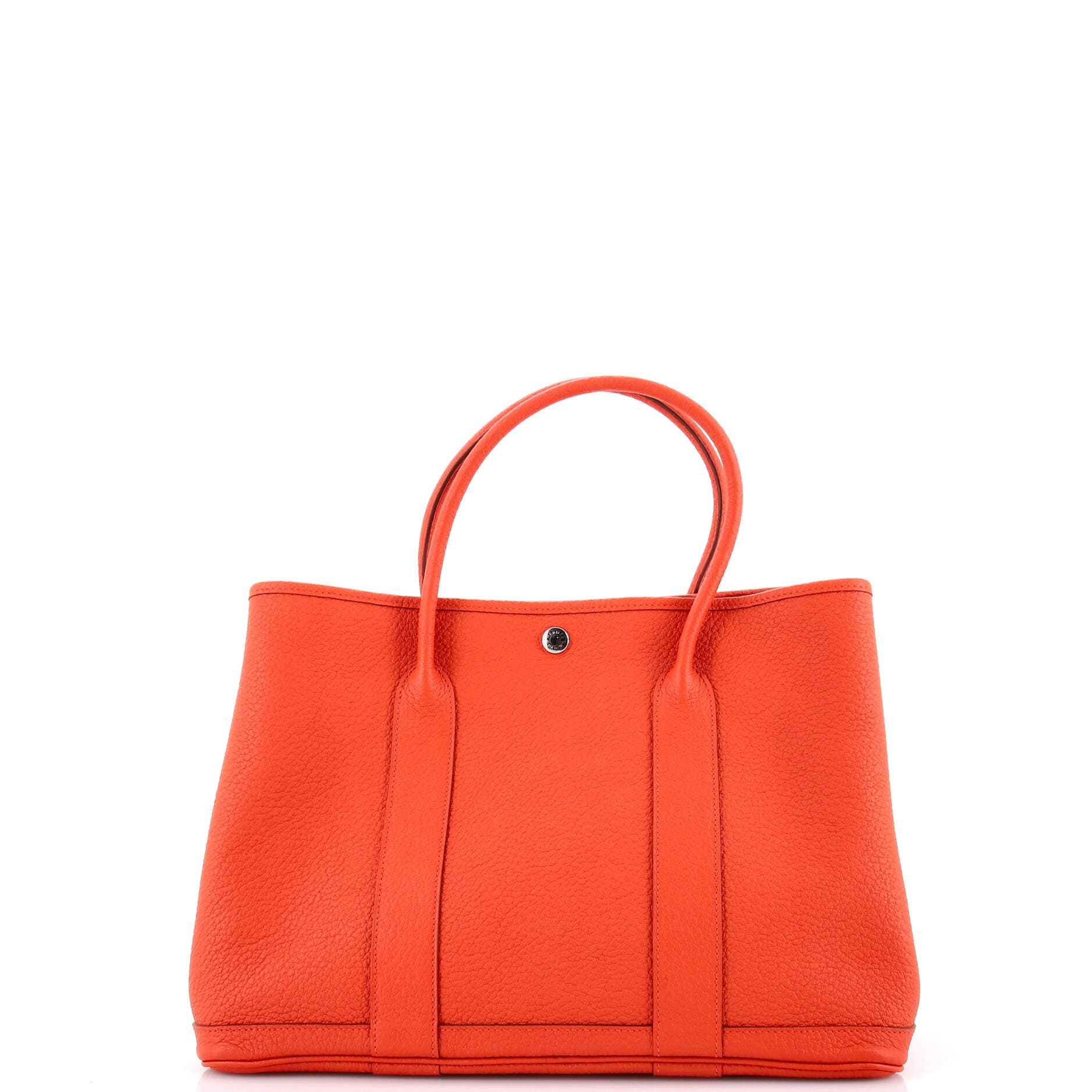 Pre-Owned Hermes Garden Party Tote Leather 36, Alternate, color, Capucine