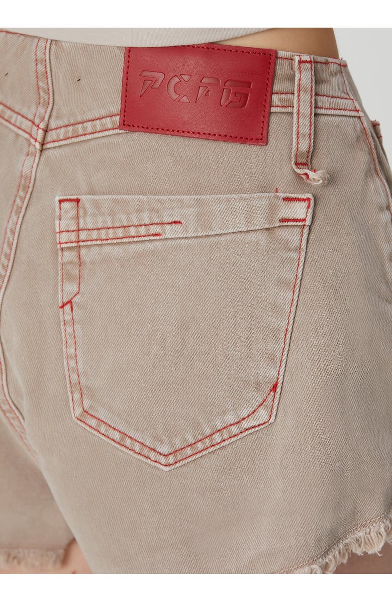 PCFG Pure Cotton Faded Super Mini Short, Alternate, color, Beige