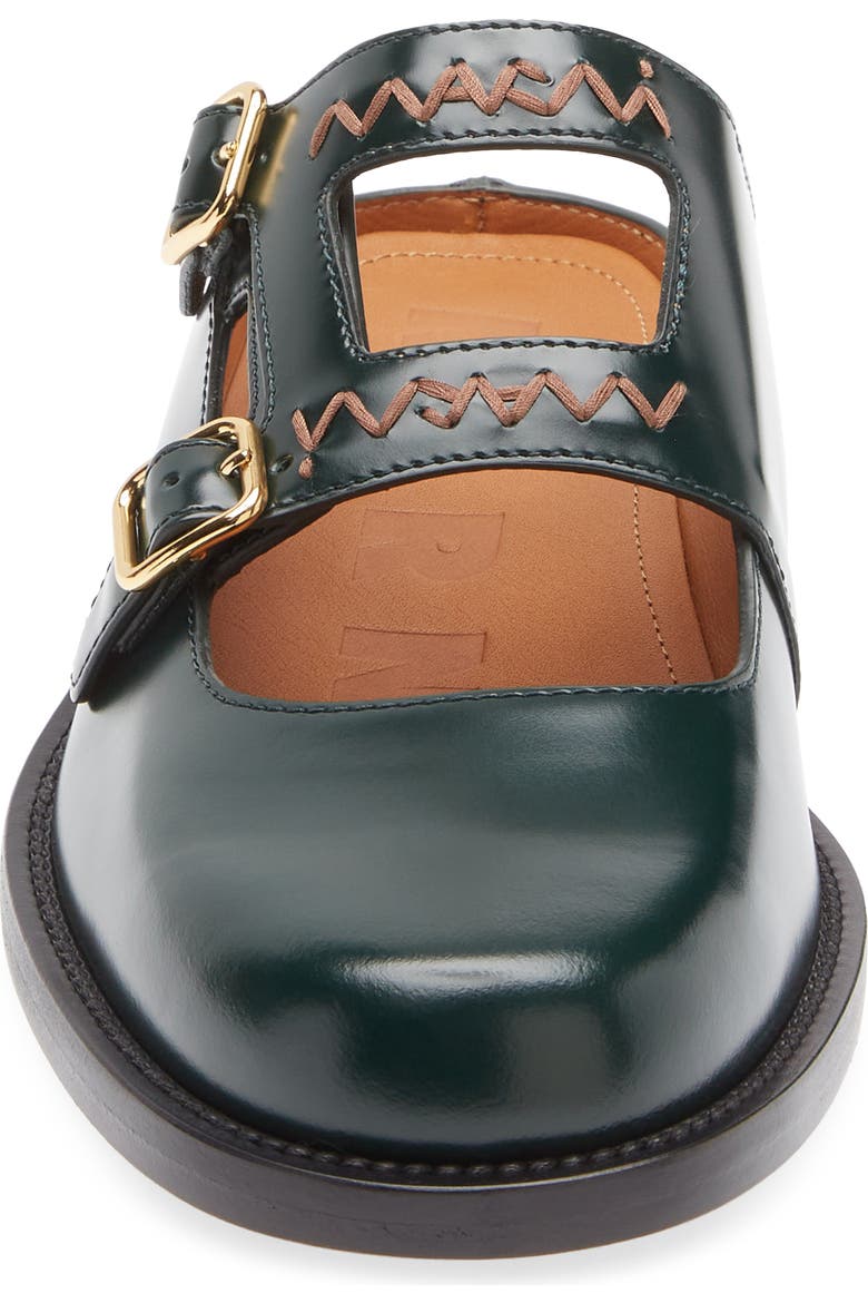 Green Sabots Marni Sabot Double Buckle Mule (Women) | Nordstrom