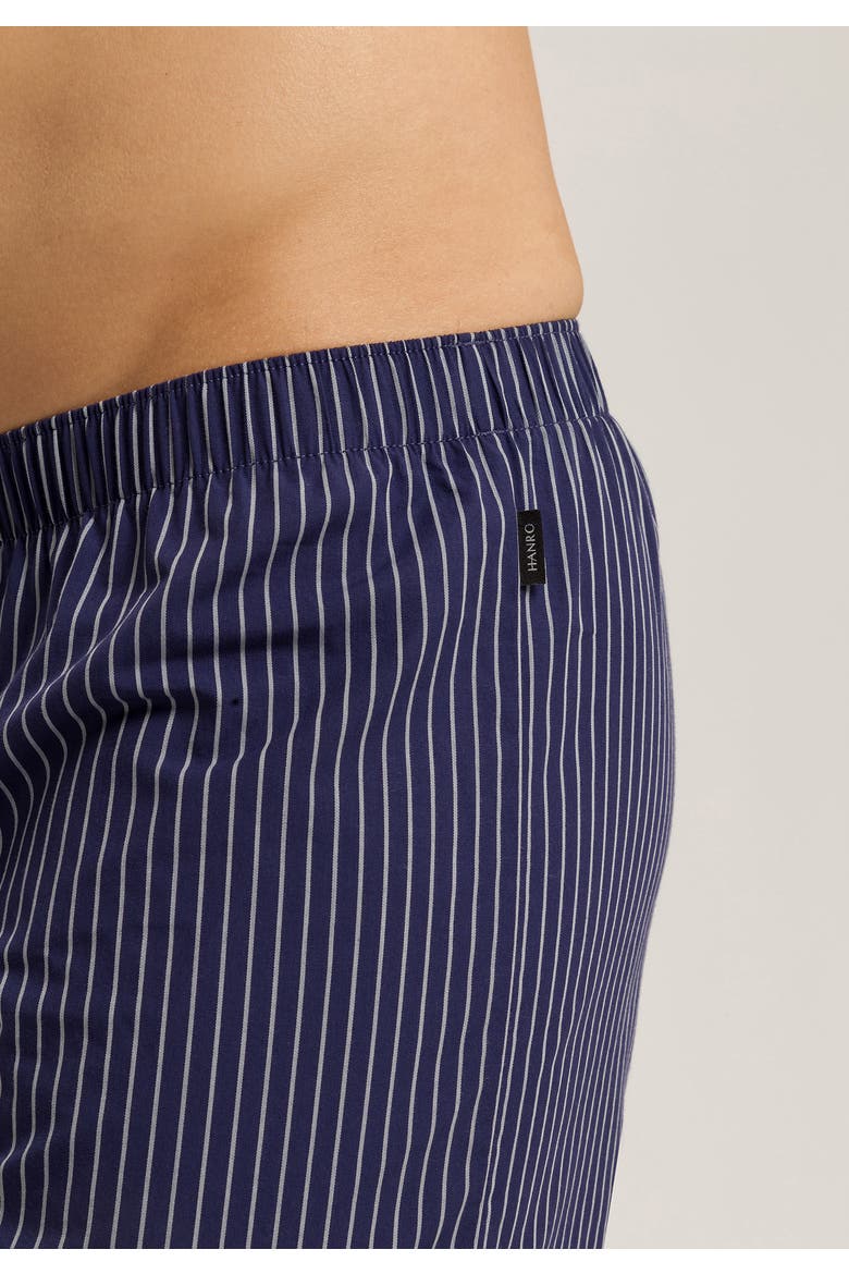 Fancy Woven Cotton Boxer, Alternate, color, Fine Stripe