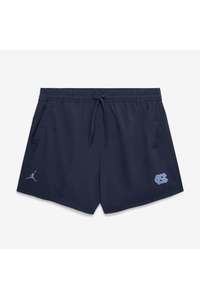 Men's Jordan Brand Navy North Carolina Tar Heels Primary Logo Form Dri-FIT Shorts, Main, color, Navy