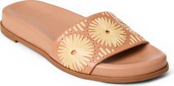 Jack Rogers Somerset Embroidered Slide Sandal (Women