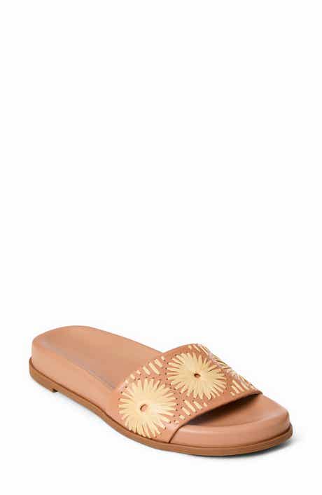 Jack Rogers Somerset Embroidered Slide Sandal