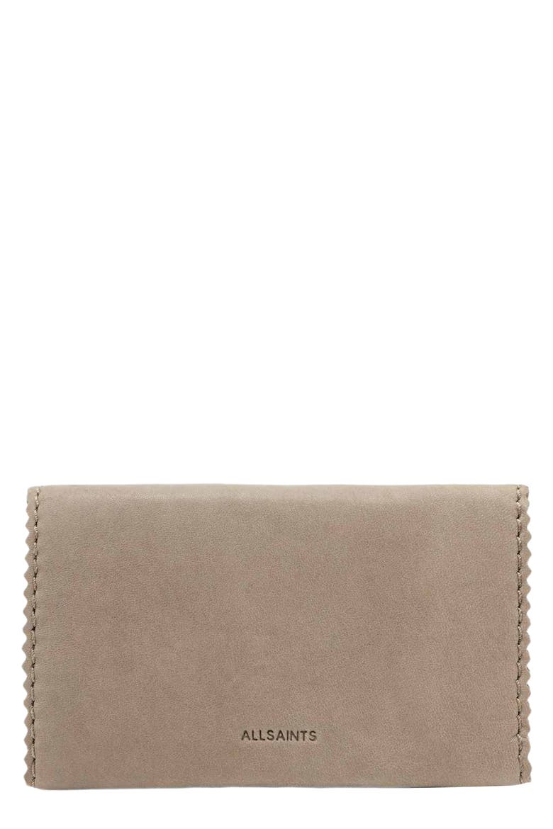 Siloh French Wallet, Main, color, MISTY GREY