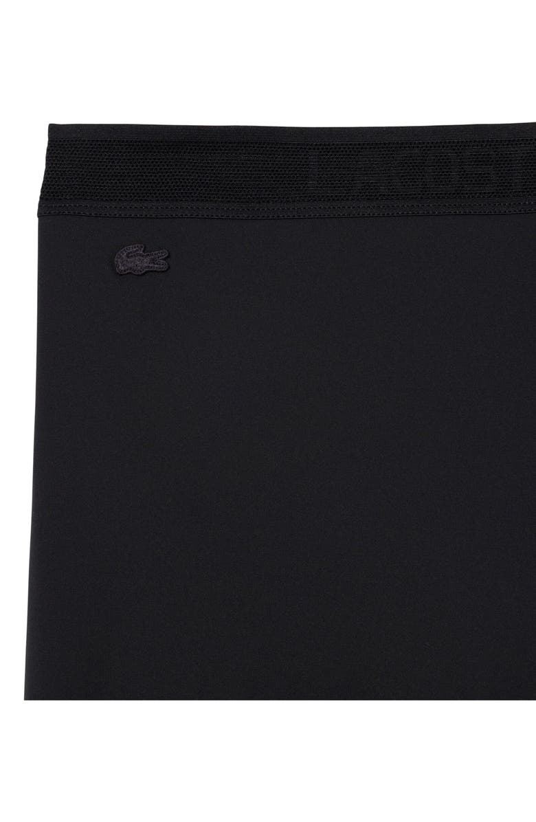 Lacoste Microfiber Boxer Briefs, Alternate, color, Black