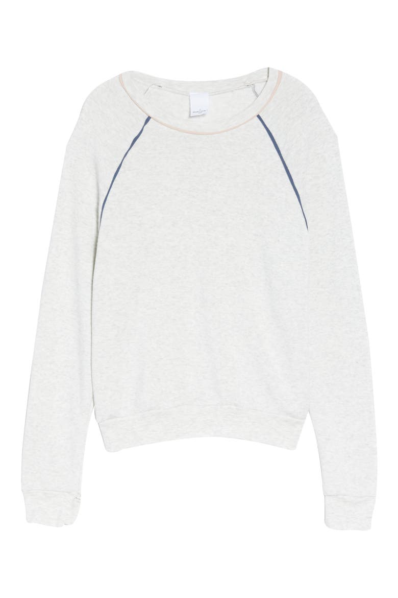 On A Roll Lounge Sweatshirt, Alternate, color, OATMEAL