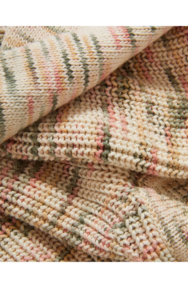 Veronica Beard Anola Space Dye Cotton Sweater, Alternate, color, Petal Multi