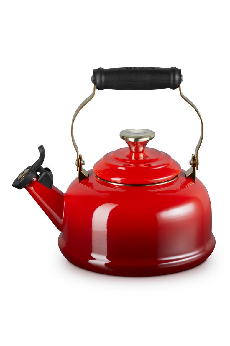 ENAMEL ON STEEL 1.7 QT WHISTLI, Alternate, color, CERISE