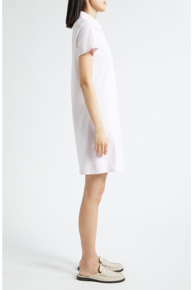 Pascaline Knit Polo Dress, Alternate, color, MALLOW PINK