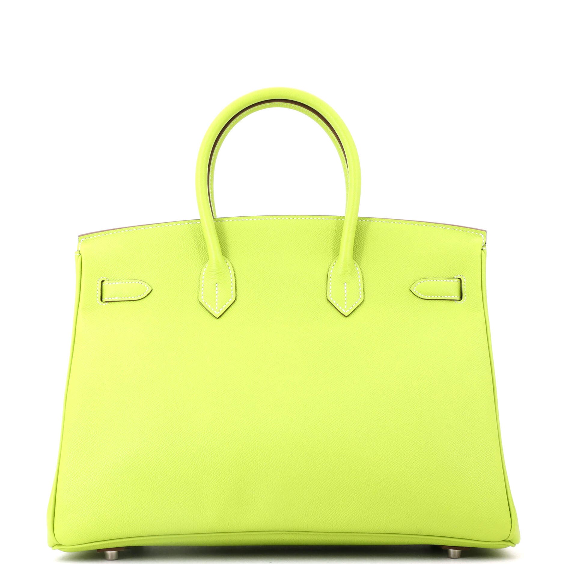 Pre-Owned Hermes Candy Birkin Bag Epsom 35, Alternate, color, Candy-Kiwi/Lichen