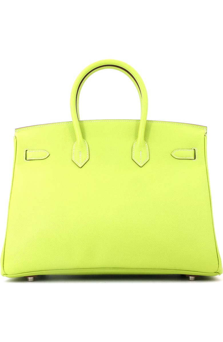 Pre-Owned Hermes Candy Birkin Bag Epsom 35, Alternate, color, Candy-Kiwi/Lichen