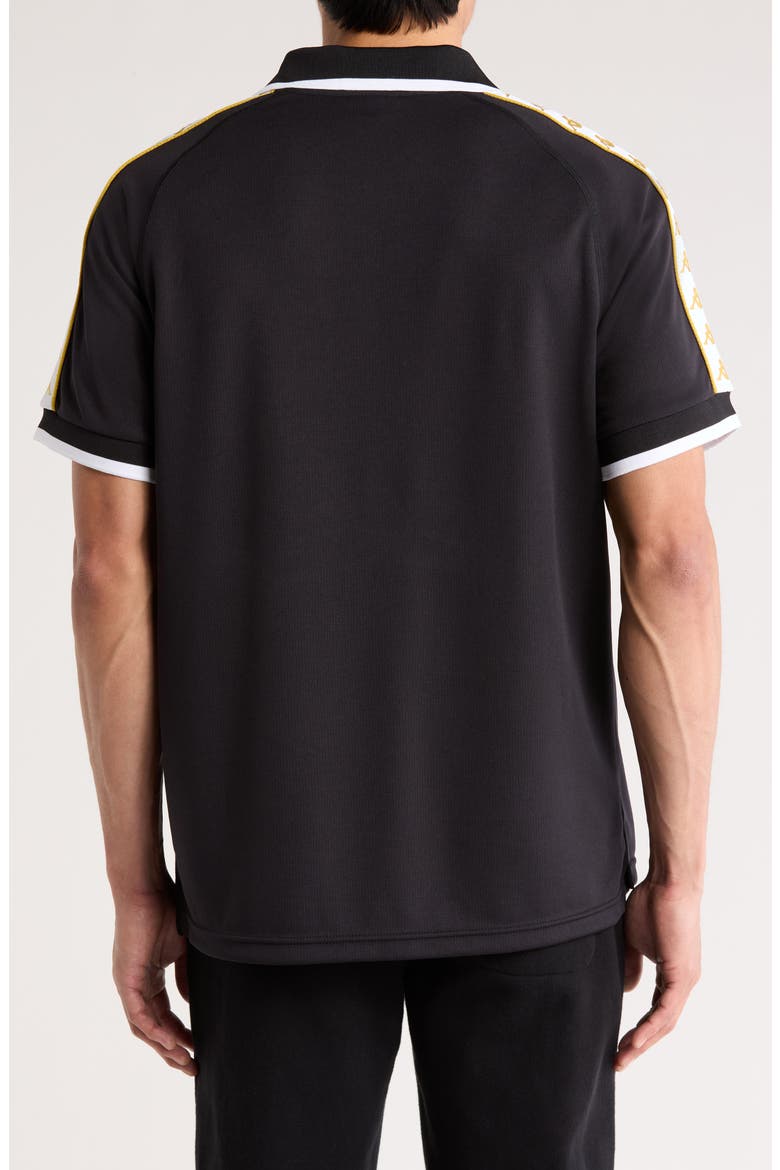 222 Banda Notilox Polo, Alternate, color, BLACK/ YELLOW GOLD/ WHITE