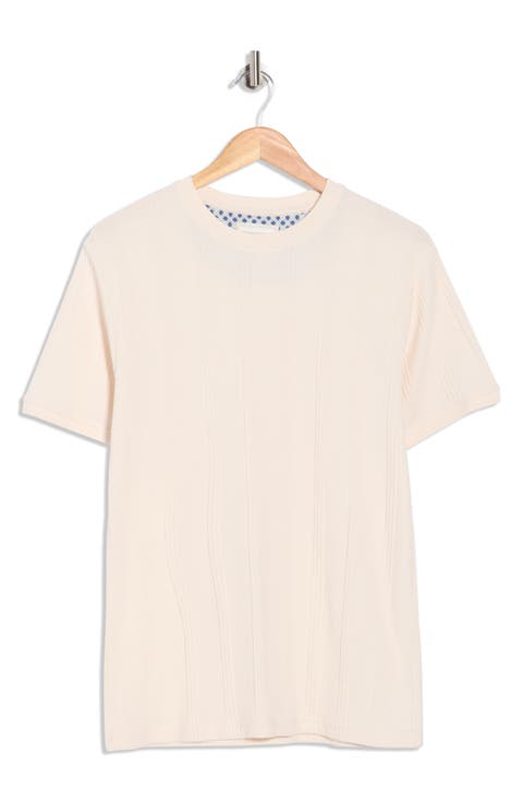Textured Knit T-Shirt