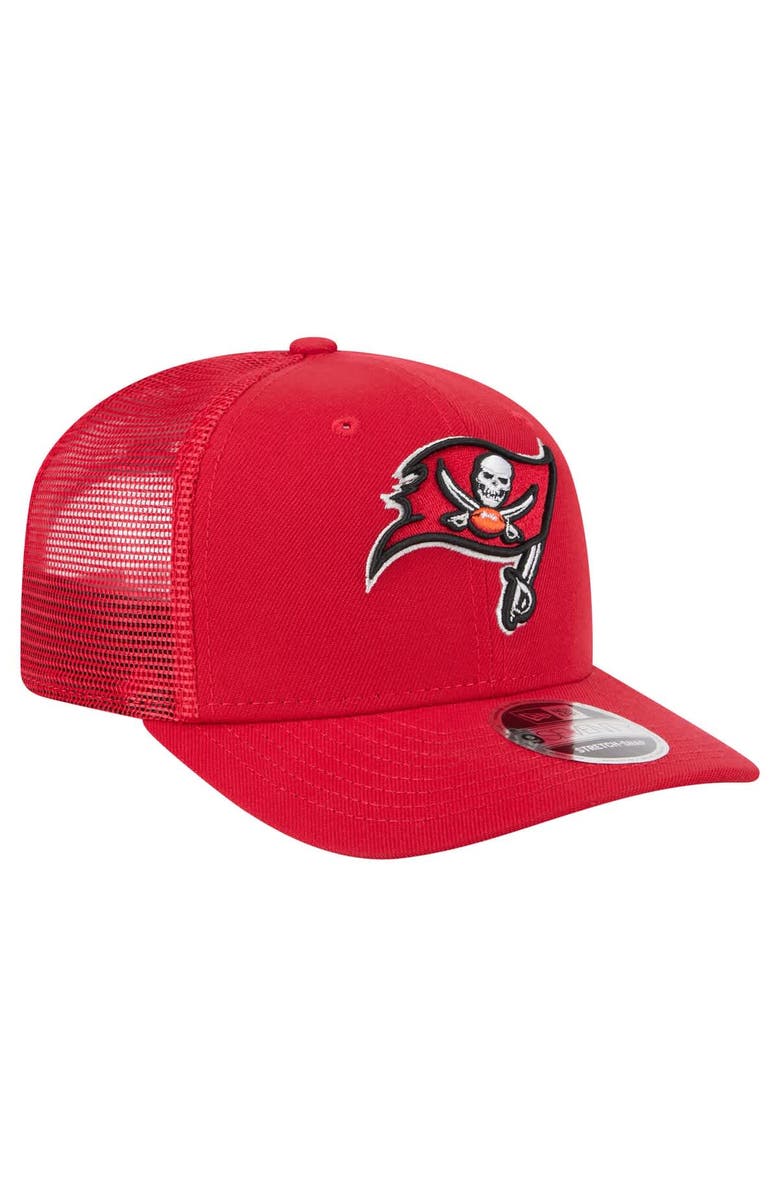 New Era Men's New Era  Red Tampa Bay Buccaneers Team Collection 9SEVENTY Stretch-Snap Adjustable Hat, Alternate, color, 