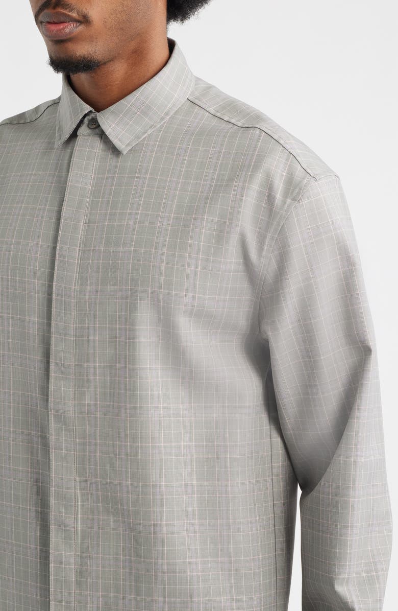 KROST Jordan Wool Blend Plaid Shirt, Alternate, color, Laurel Wreath