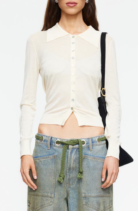 Chalet Point Collar Knit Shirt