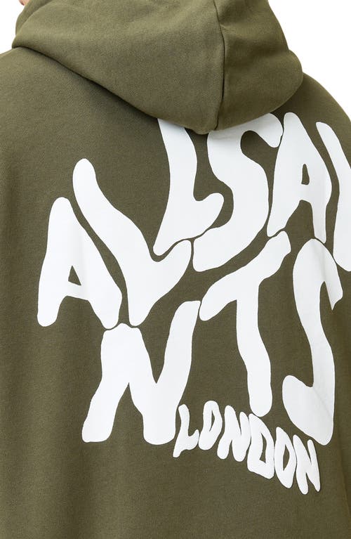 Allsaints Orlando Logo Graphic Hoodie