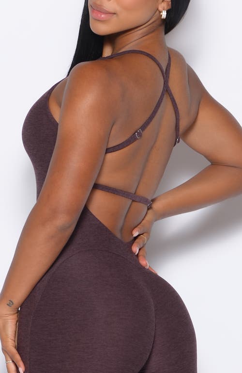 Bombshell Sportswear Bombshell Bunny Bodysuit 2.0 In Purple