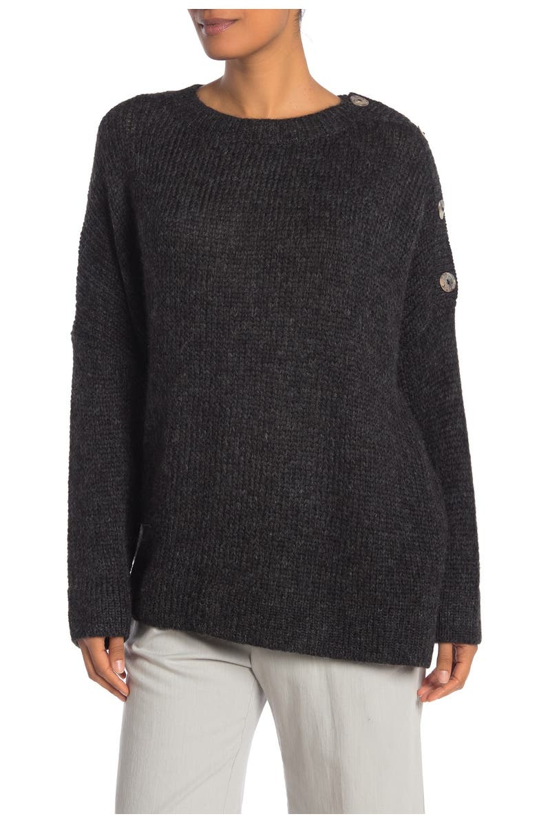 Jarbo Button Accent Pullover, Main, color, 