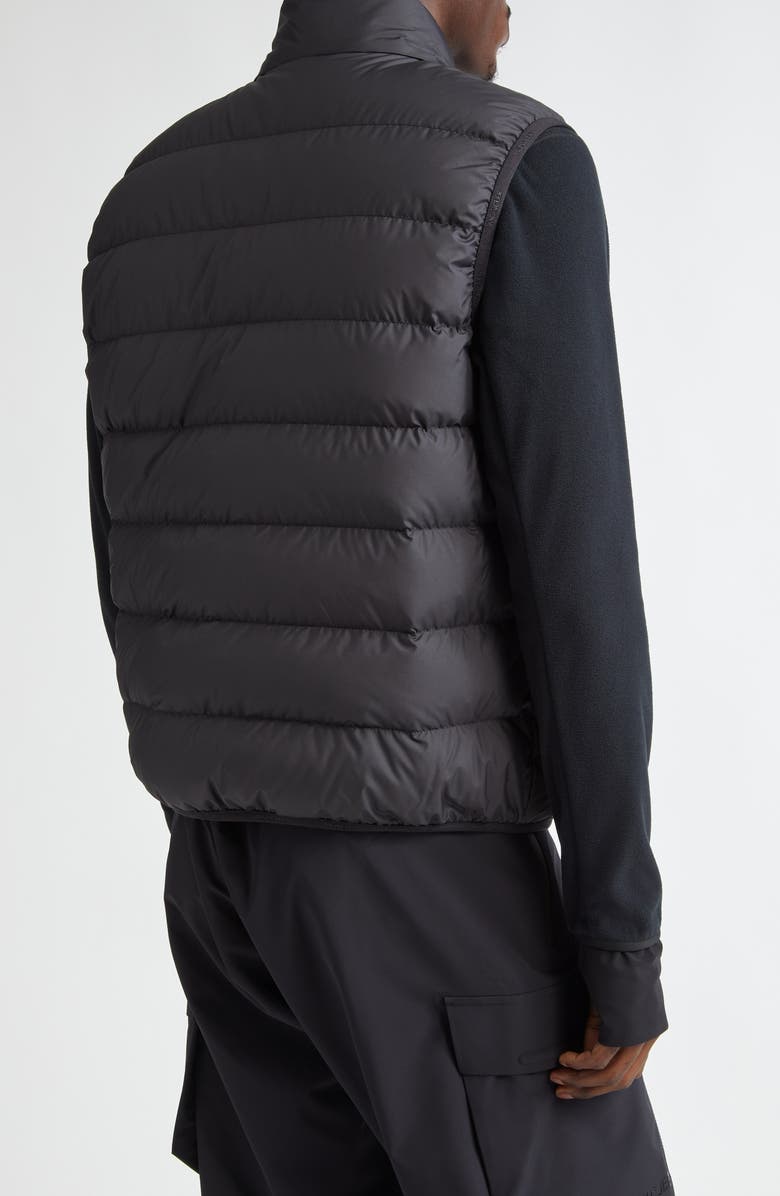 Moncler Contrin Down Puffer Vest, Alternate, color, Black