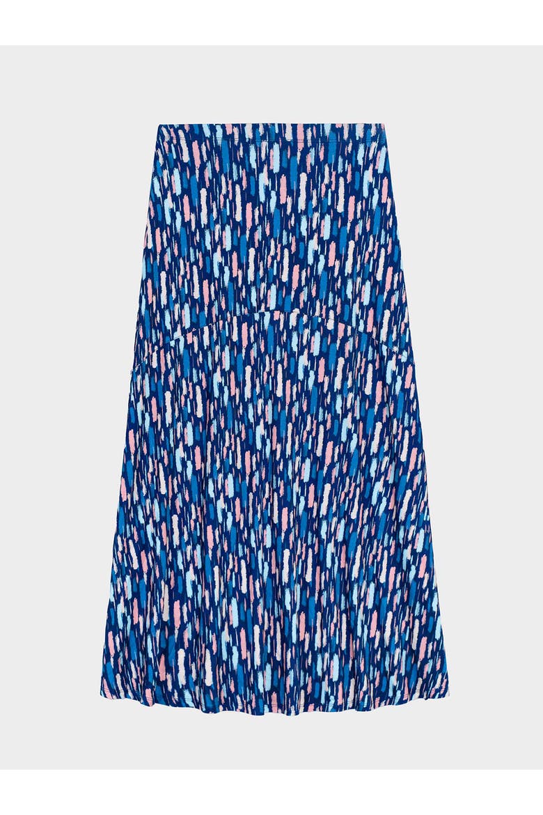 High Waisted Printed Maxi Skirt, Alternate, color, Spring Dash