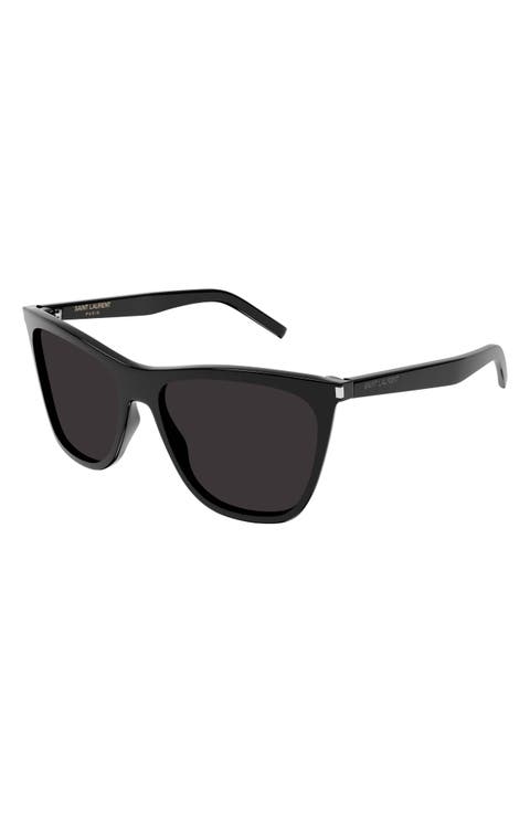 58mm Cat Eye Sunglasses