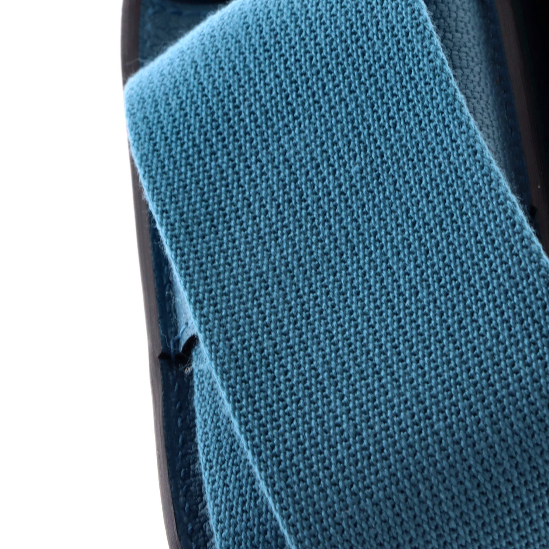 Pre-Owned Hermes Geta Bag Chevre Mysore, Alternate, color, Bleu Jean