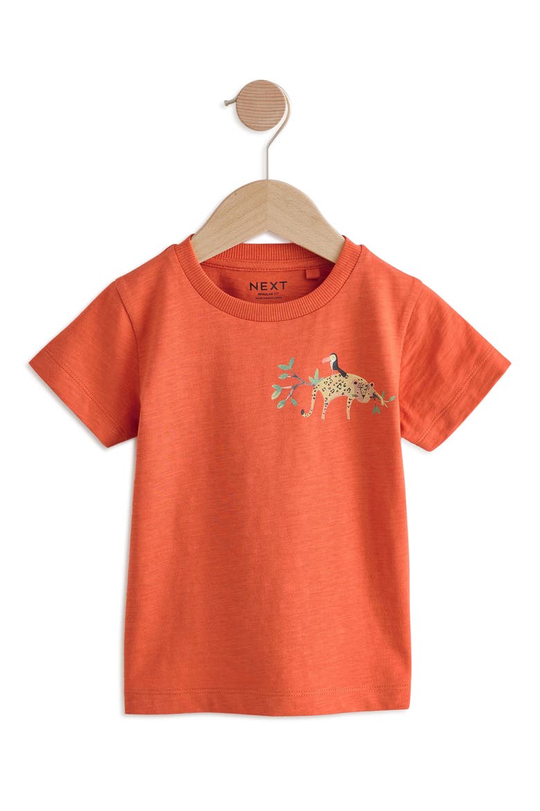 Kids' Safari Assorted 3-Pack Cotton Graphic T-Shirts, Alternate, color, YELLOW