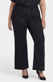 NYDJ Teresa Seamed Wide Leg Jeans