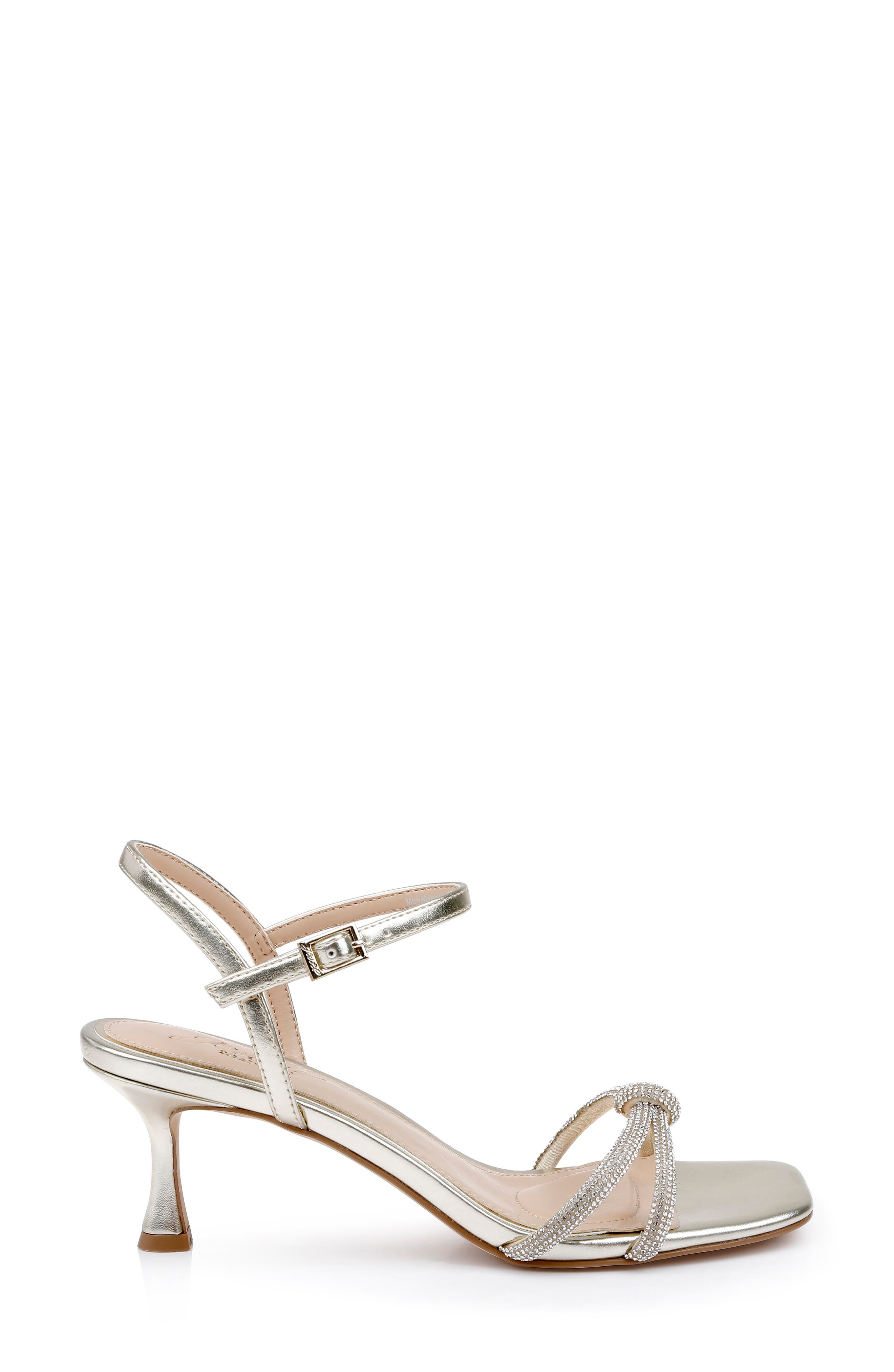 Maci Kitten Heel Ankle Strap Sandal, Alternate, color, LIGHT GOLD