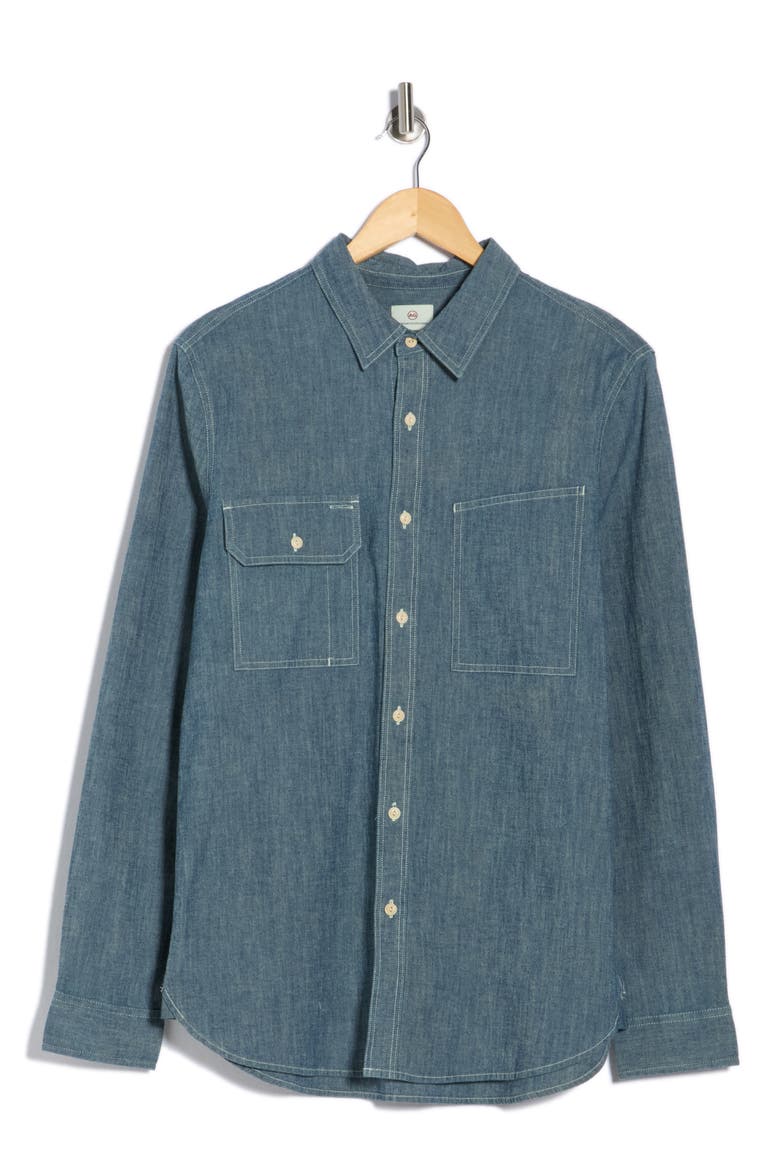 Colton Work Shirt, Alternate, color, COMPOUND