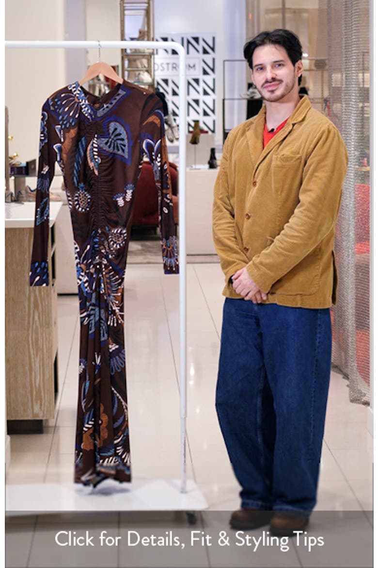 farm rio maxi shirt dress Farm Rio x Anthropologie Fringe T-Shirt Maxi Dress