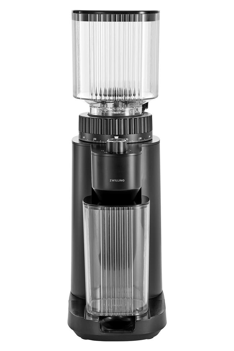 Enfinigy Coffee Bean Grinder, Main, color, BLACK