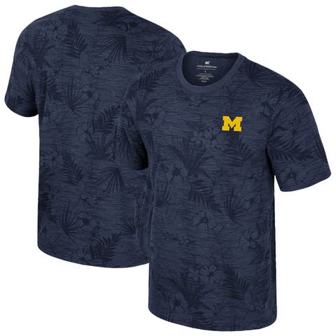Youth Colosseum  Navy Michigan Wolverines Fern T-Shirt