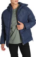 JACHS Quilted Hooded Puffer Jacket