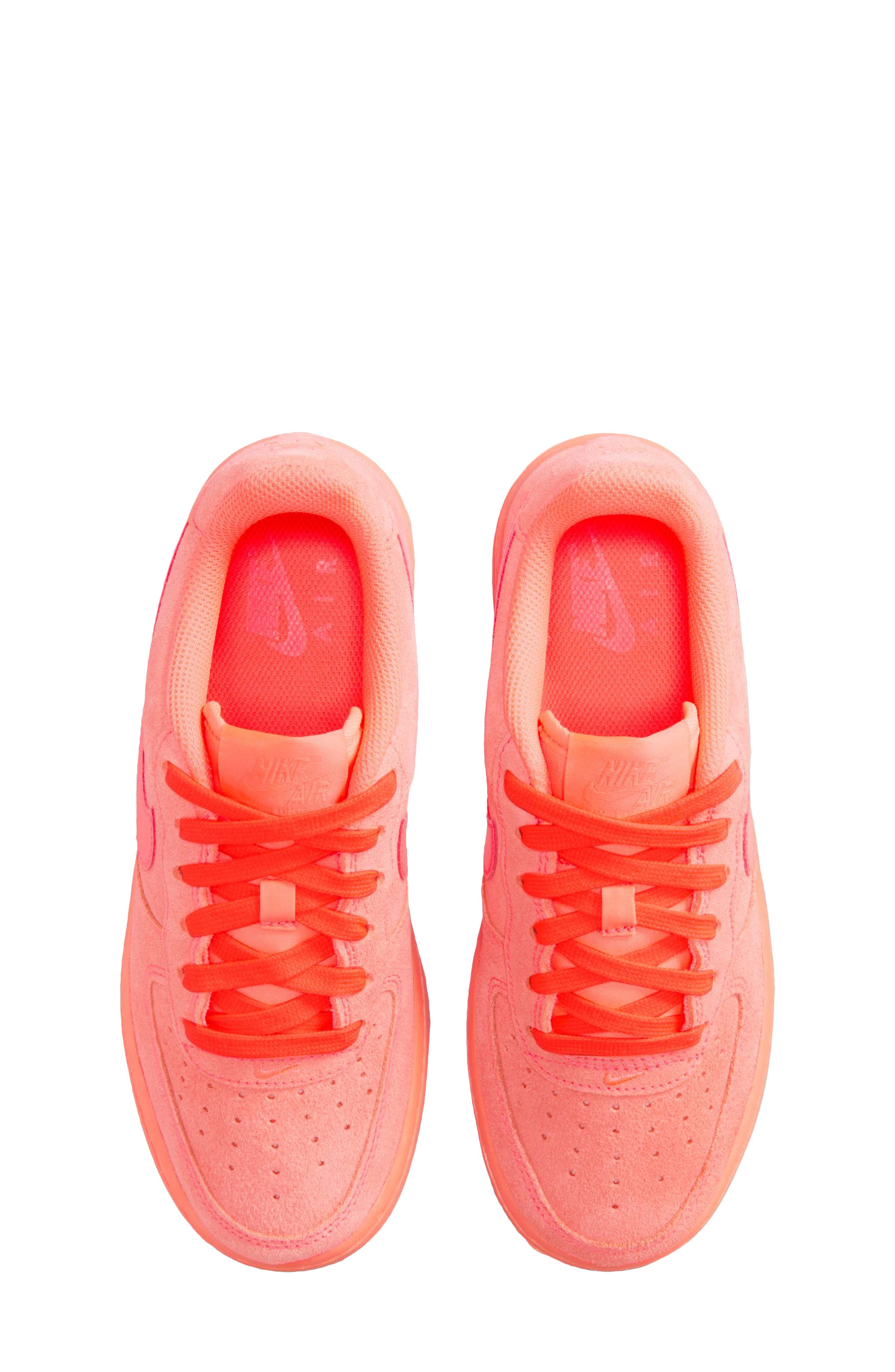 Kids' Air Force 1 Sneaker, Alternate, color, HOT LAVA/ HOT LAVA