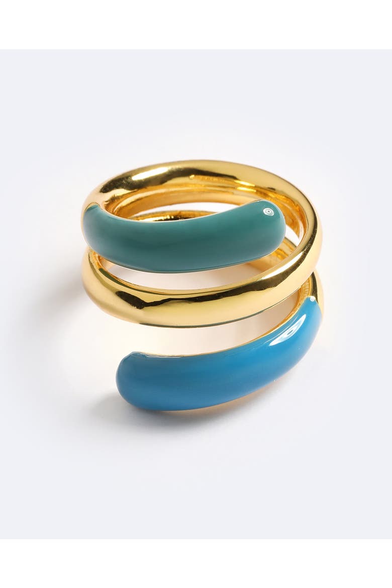 Double Strobe Ring, Main, color, Denim