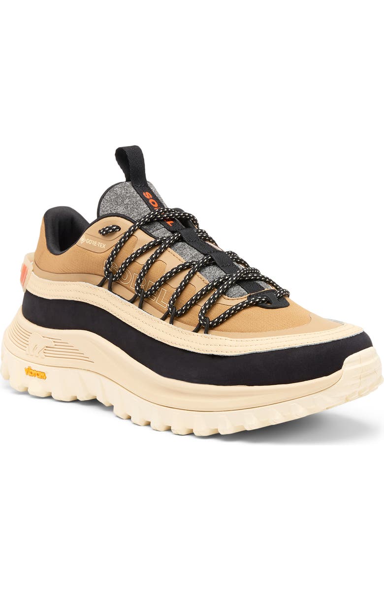 SOREL CALLSIGN HORIZON<sup>™</sup> LOW GTX Gore-Tex<sup>®</sup> Waterproof Sneaker, Main, color, Caribou Buff/ Caribou Beige