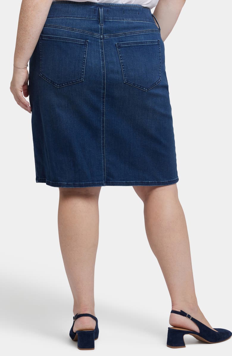 NYDJ Hollywood Denim Skirt, Alternate, color, Ibiza Blues