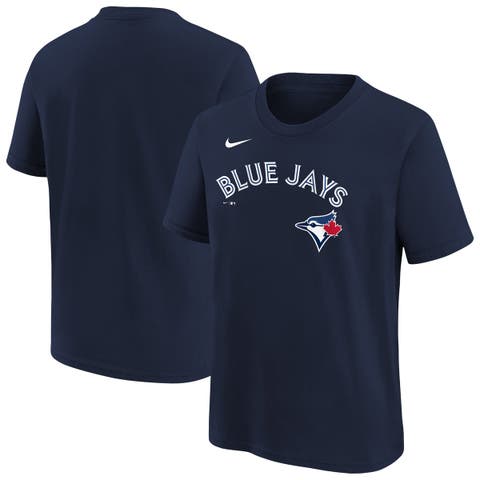 Youth Nike  Navy Toronto Blue Jays Wordmark T-Shirt