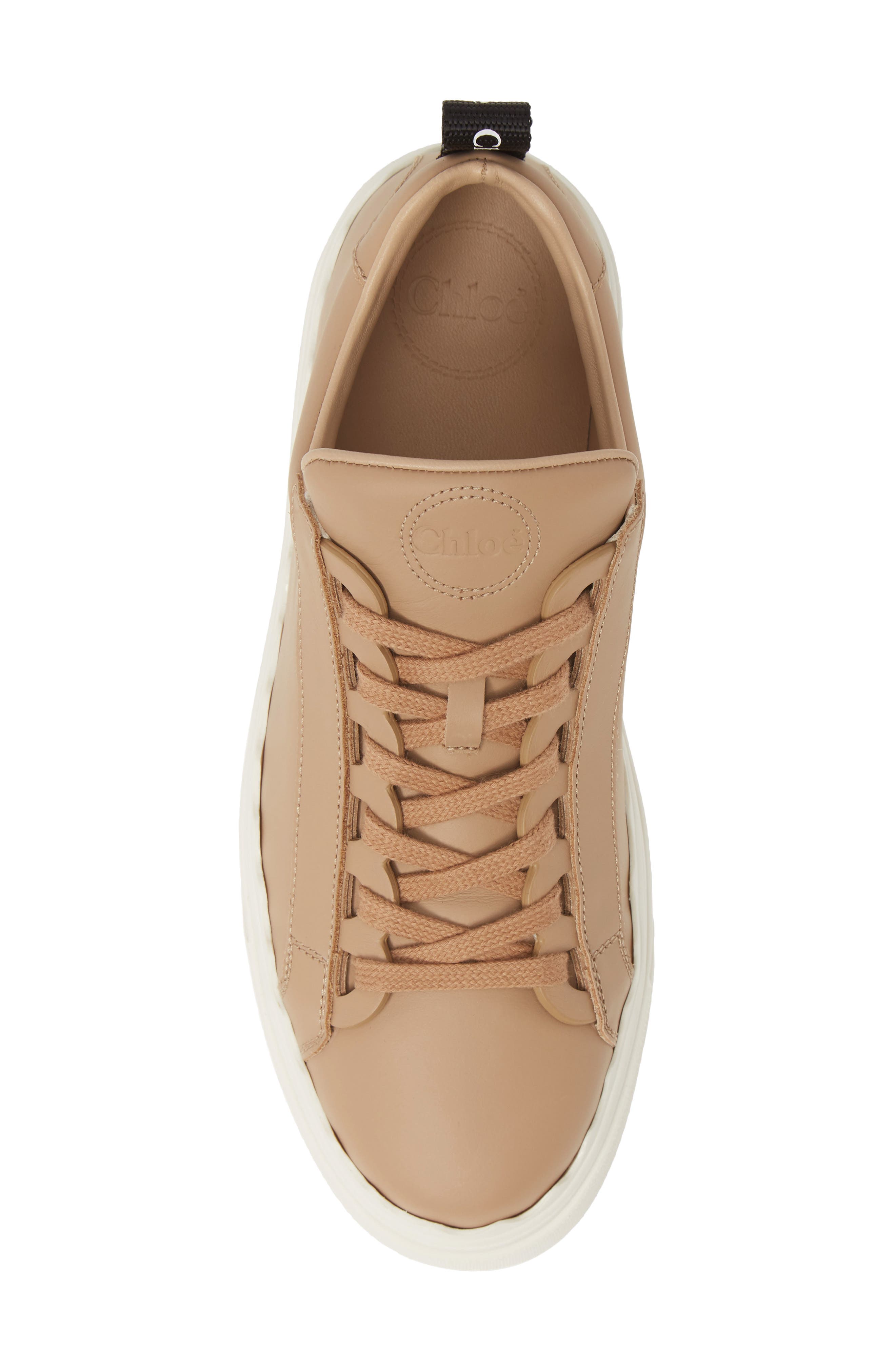 Lauren Low Top Sneaker, Alternate, color, PINK TEA LEATHER