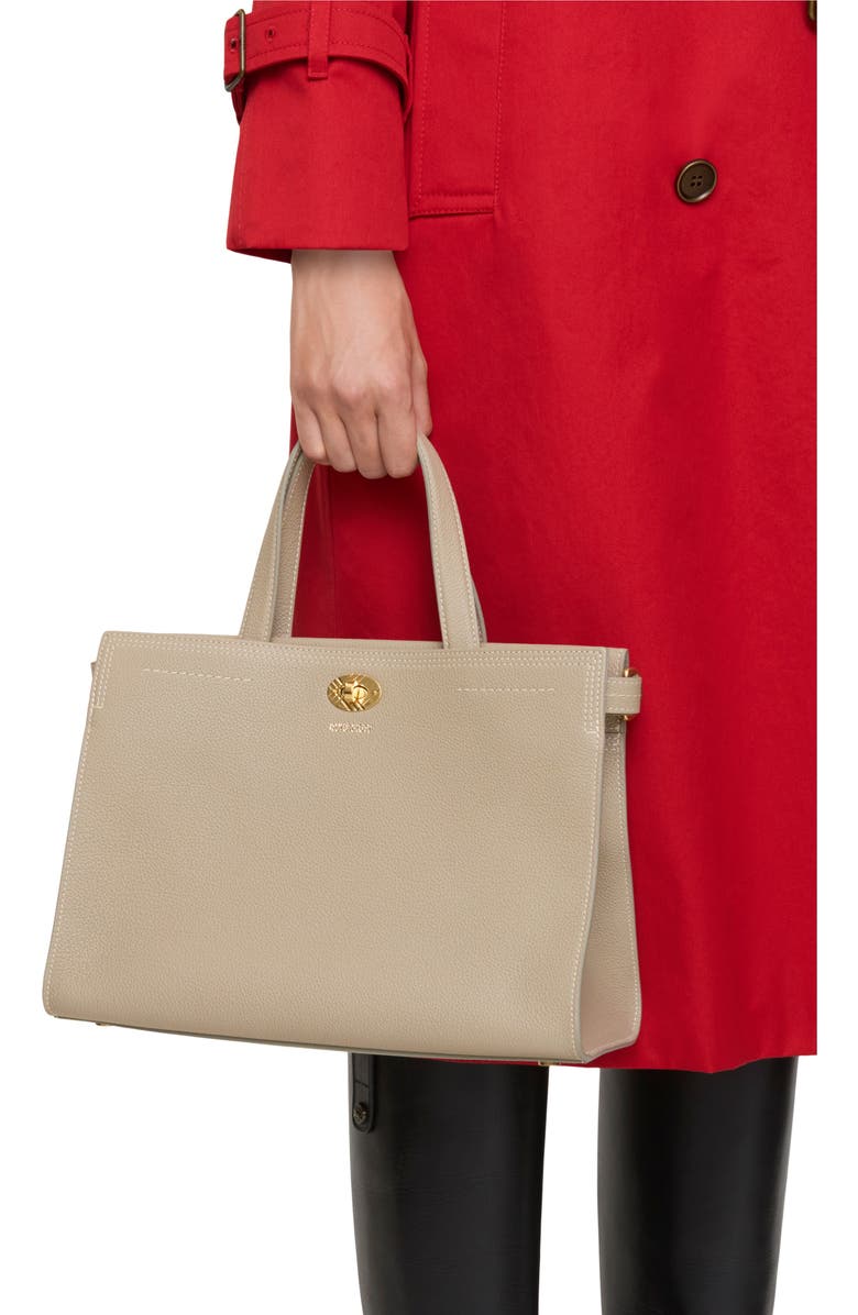 Burberry Small Cotswolds Tote, Alternate, color, Mushroom Beige