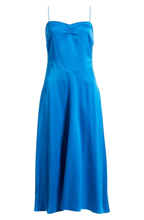 Doen Dôen Lorraine Silk Satin Midi Dress