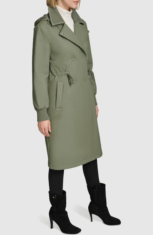 Andrew Marc Finley Coat In Sage