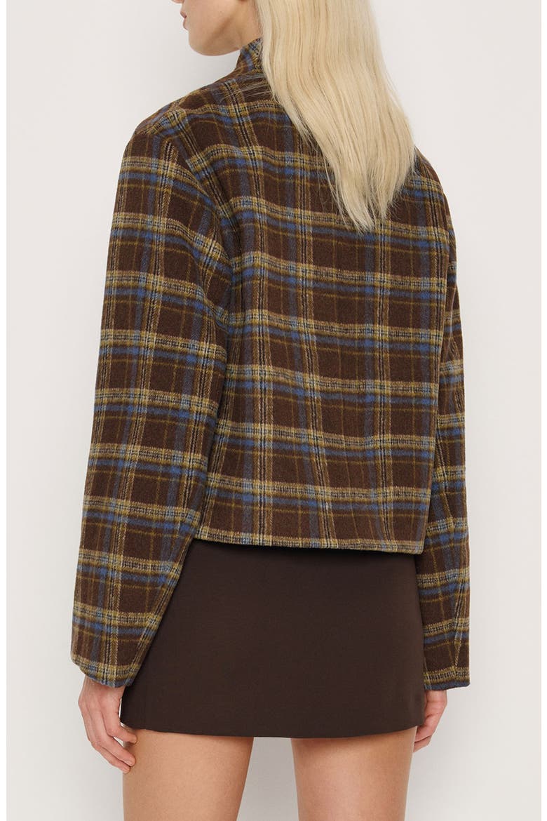 Owen Plaid Jacket, Alternate, color, BROWN PLAID