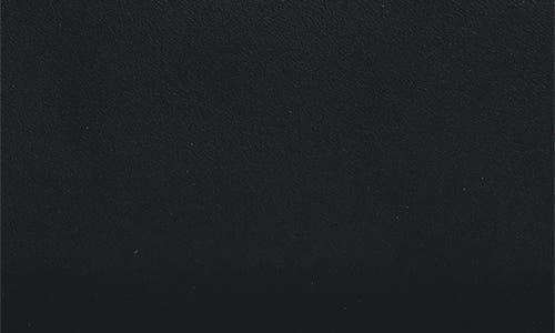 Comme Des Garçons Wallets Triple Stitch Leather Zip Pouch In Black