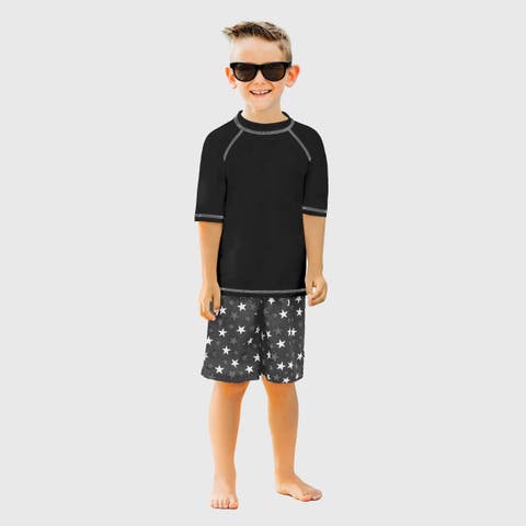 Baby Boys UPF 50+ Short Sleeve Rashguard